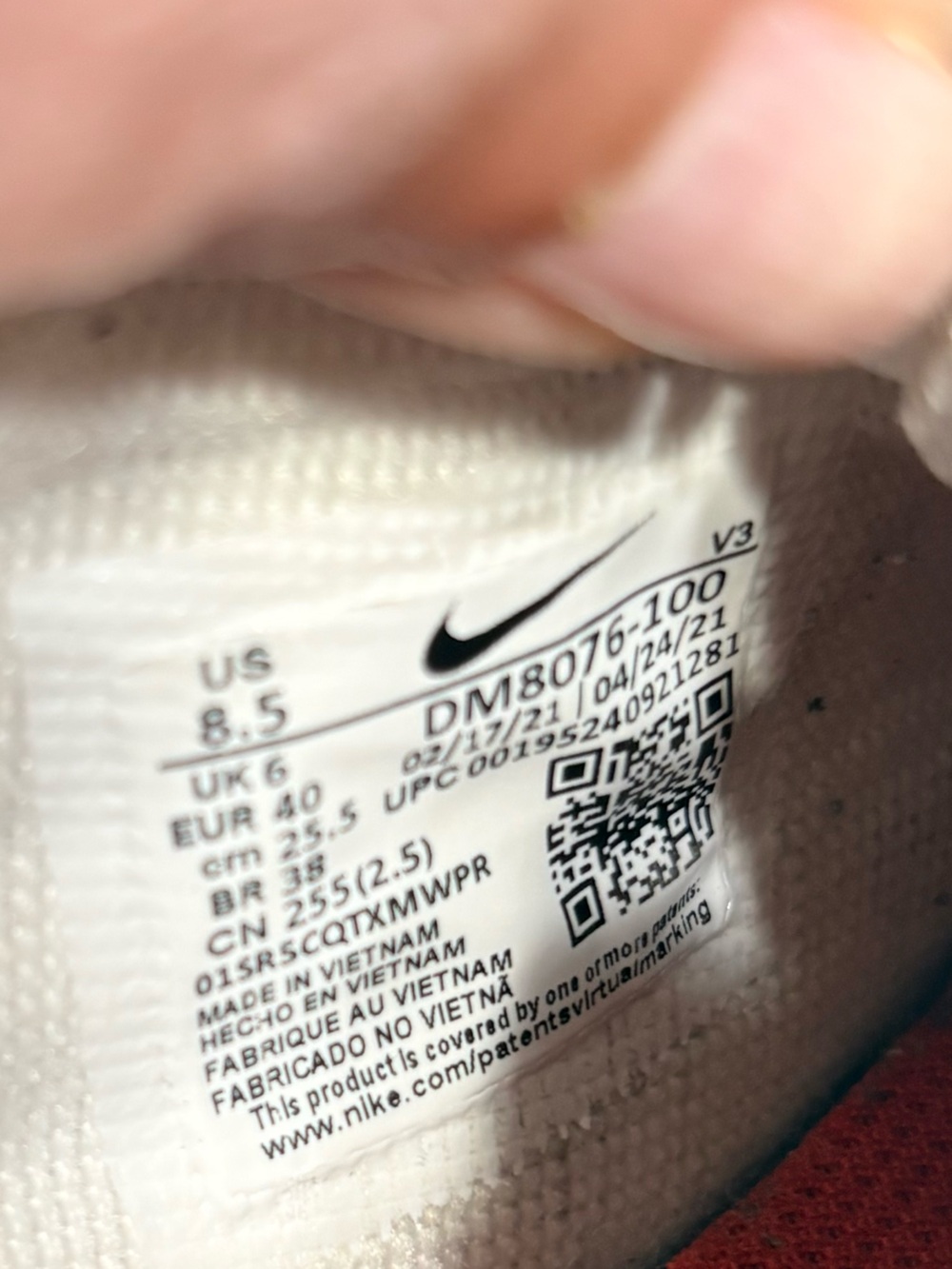 Nike Women's Air Force 1 Shadow Patchwork Multicolor DM 8076100 Low Top Sz 8.5 - Picture 11 of 11